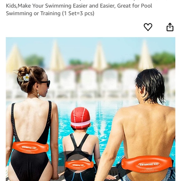 Pool Float for Kids and Adults, Swim Make Your Swimming Easier - Picture 4 of 7